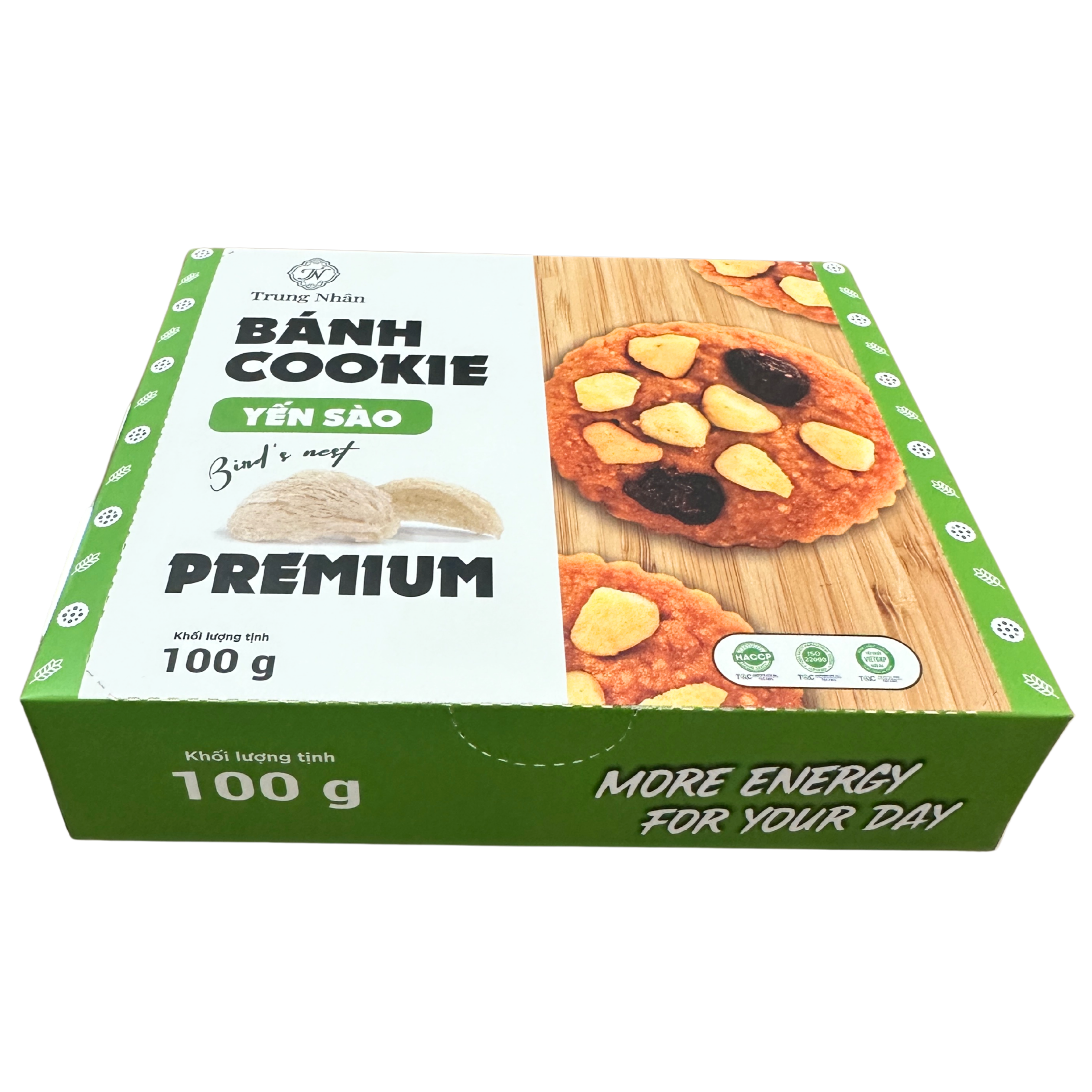 BÁNH COOKIE YẾN SÀO PREMIUM – Trao bánh ngon – Tặng dưỡng chất.